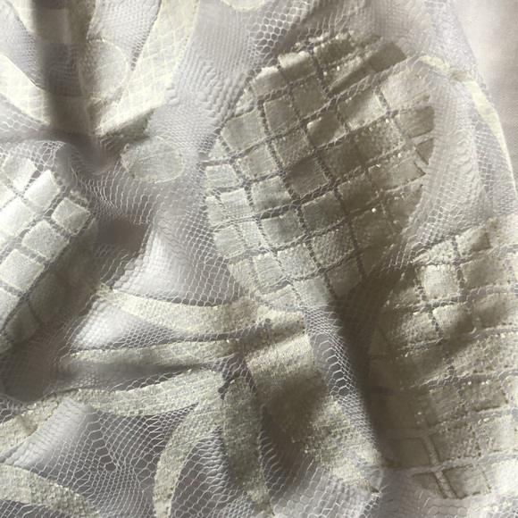 💛 0 💛 NWT Anthro Top Blouse Sleeveless Pineapple Lace Buttons Cute Fun​ - Picture 5 of 8